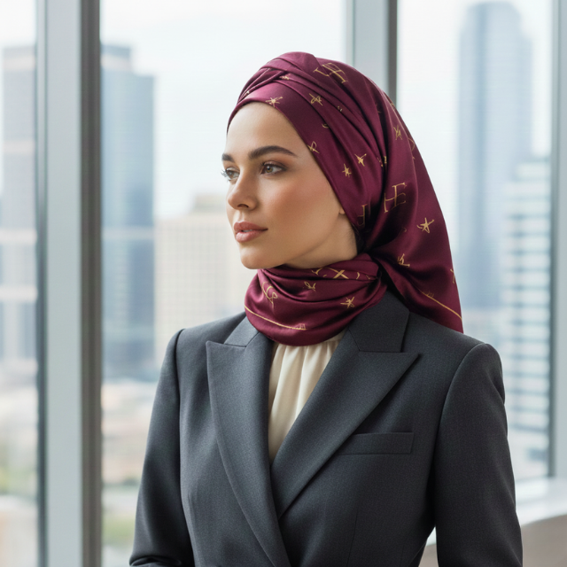 Ofis Şıklığı: Klasik Takımlarla Uyumlu En İyi 10 Eşarp Rengi