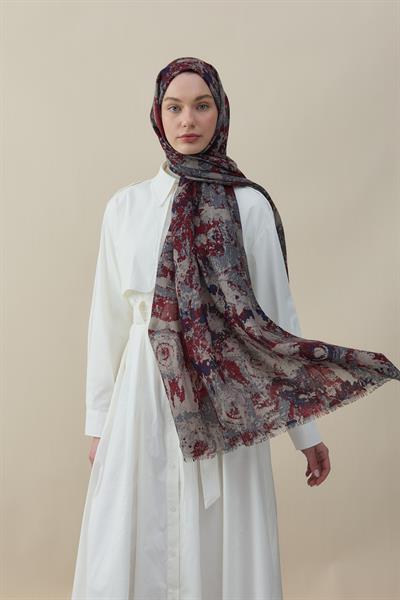 ColorSplash Yün İpek Şal Mix