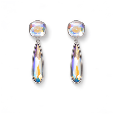 Opaline Crystal Sallantılı Küpe