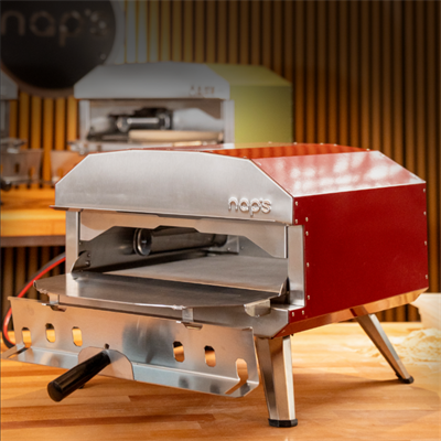 N40G Pro Set Pizza Fırını (40cm - 16'' Pişirme alanı) - Kırmızı