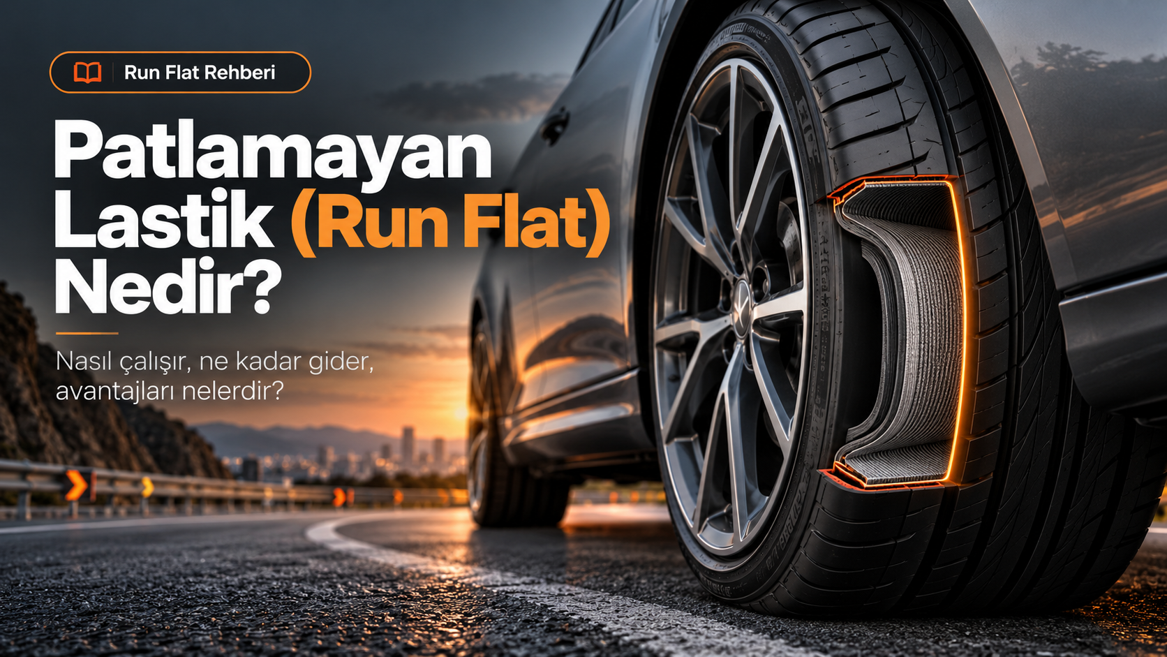 Patlamayan Lastik (Run Flat) Nedir? Hangi Araca Takılır, Nelere Dikkat Edilir?