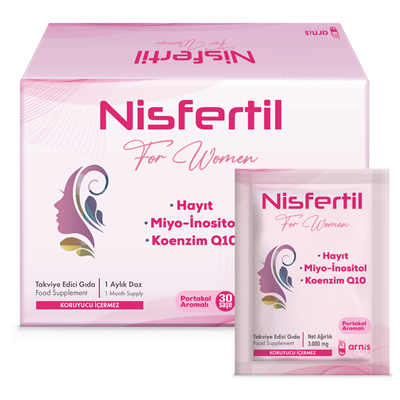 Nisfertil Hayıt Tohumu, Miyo-inositol, Koenzim Q10 ve Folik Asit Takviye Edici Gıda
