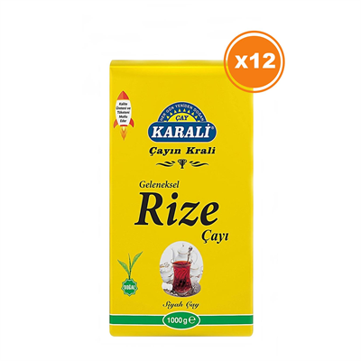 KARALİ GELENEKSEL RİZE 1000 GR X 12 PAKET