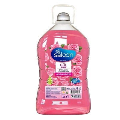 SALOON SIVI SABUN GÜL 3 LT