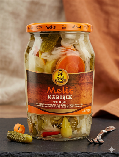 MELIS KARISIK TURSU 670GR