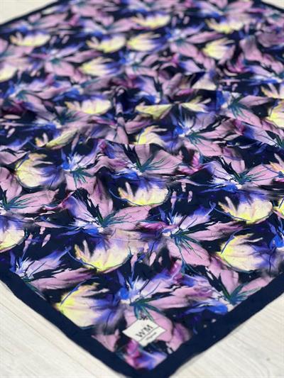 Aura Kraş Eşarp - Lacivert