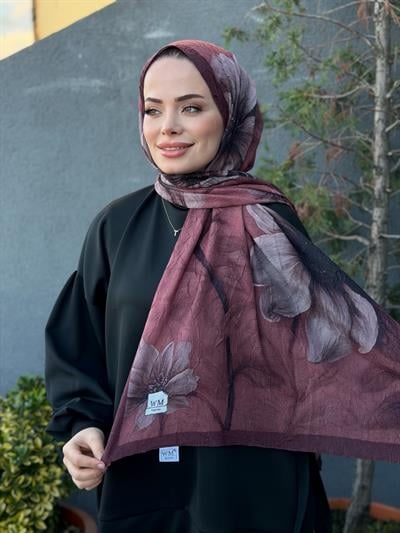 Bella Soft Kraş Şal - Gül Kurusu