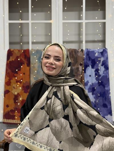 Live Kraş Şal - Bej