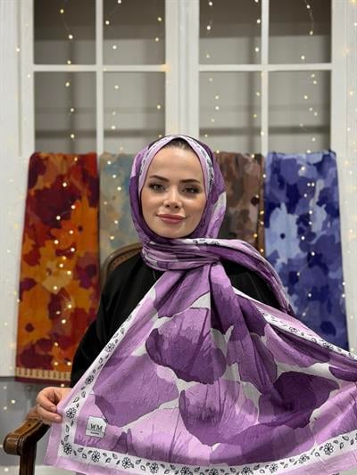 Live Kraş Şal - Lila