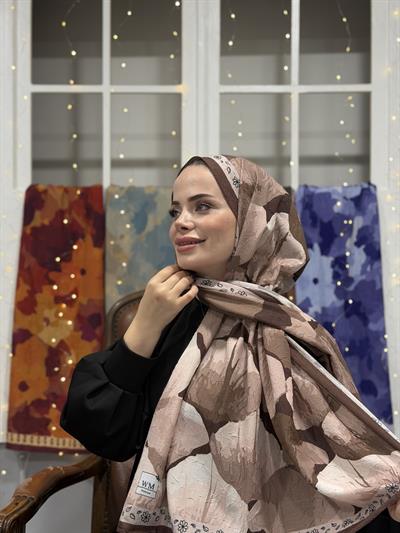 Live Kraş Şal - Vizon