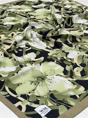 Lona Kraş Eşarp - Yeşil