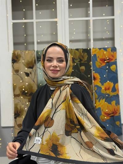 Loren Kraş Şal - Gold