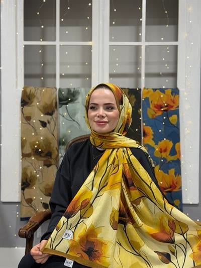 Loren Kraş Şal - Hardal