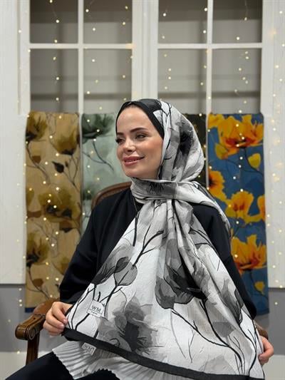 Loren Kraş Şal - Siyah