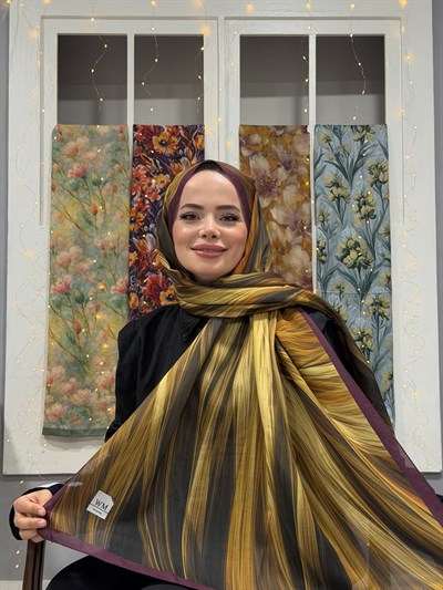 Rovia Kraş Şal - Gold