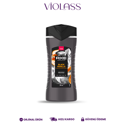 Axe Premium Black Vanilya 3in1 Duş Jeli 300 ml