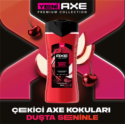 Axe Premium Cherry Spritz 3In1 Duş Jeli 300 ml