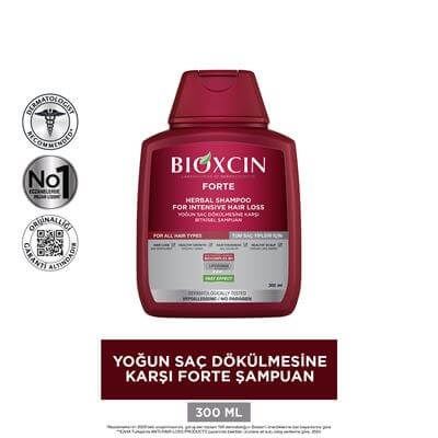 Bioxcin Forte Şampuan Yoğun Saç Dökülmesine Karşı 300 ml