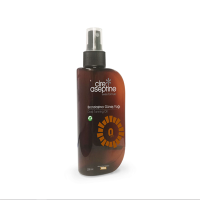 Cire Aseptine Bronzlaştırıcı Güneş Yağı SPF 0+ 200 ml