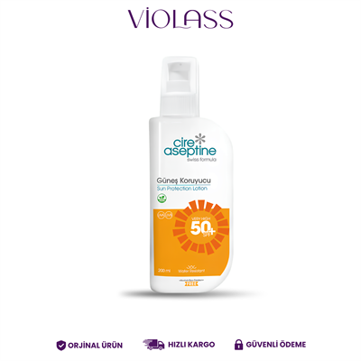 Cire Aseptine Güneş Koruyucu Krem SPF 50+ 200 ml