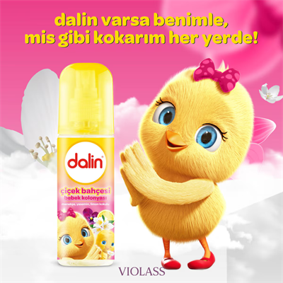 Dalin Çiçek Bahçesi Bebek Kolonyası 150 ml