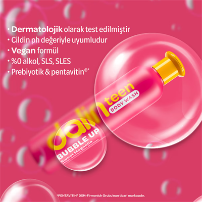 Dalin Teen Bubble Up Duş Jeli 190 ml