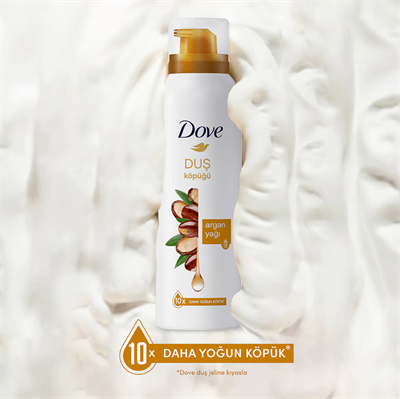 Dove Argan Yağı Köpük Duş Jeli 200 ml