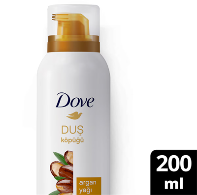Dove Argan Yağı Köpük Duş Jeli 200 ml