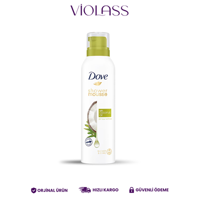 Dove Coconut Oil Duş Köpüğü 200 ml