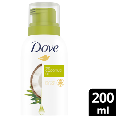 Dove Coconut Oil Duş Köpüğü 200 ml