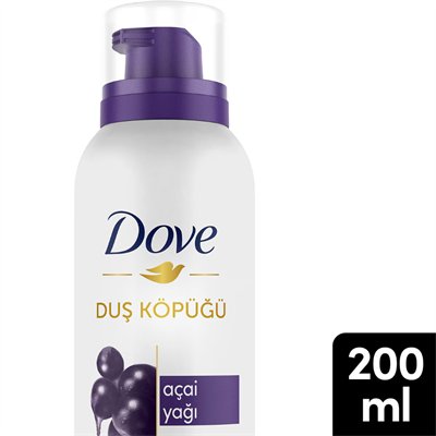 Dove Duş Köpüğü Açai Yağı Yoğun Köpük 200 ml