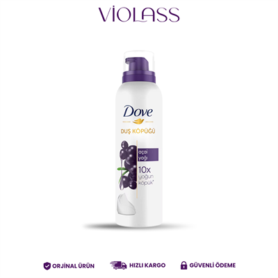 Dove Duş Köpüğü Açai Yağı Yoğun Köpük 200 ml