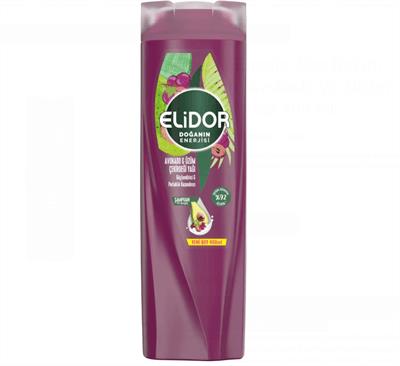 Elidor Doğanın Enerjisi Saç Bakım Şampuanı Avokado Ve Üzüm Çekirdeği Yağı 400 ML