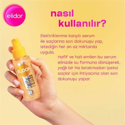 Elidor Serum Elektriklenme Karşıtı İpek Terapi 80 ml
