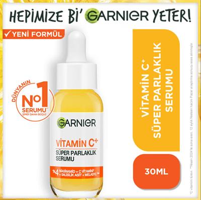 Garnier C Vitamini Parlak Süper Aydınlatıcı Serum 30 ml
