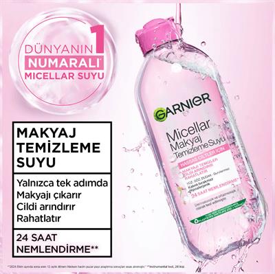 Garnier Micellar Kusursuz Makyaj Temizleme Suyu 400 ml
