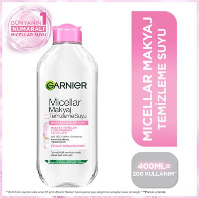 Garnier Micellar Kusursuz Makyaj Temizleme Suyu 400 ml