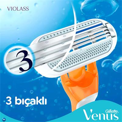 Gillette Venus Riviera Kullan At Kadın Tıraş Bıçağı 2li