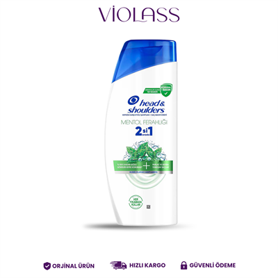 Head&Shoulders Şampuan 2si 1 Arada Mentol Ferahlığı 625 ml