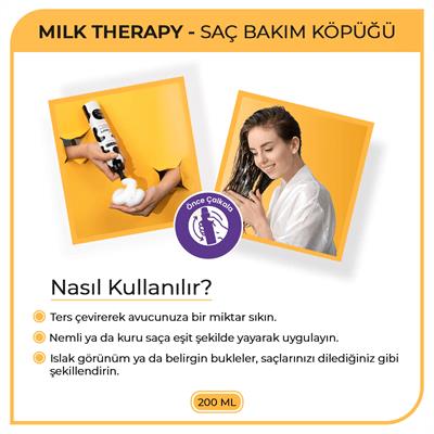 Morfose Milk Therapy Saç Köpüğü 200 ml