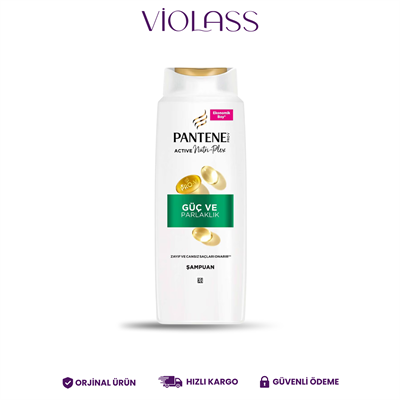 Pantene Şampuan Güç Ve Parlaklık 625 ml