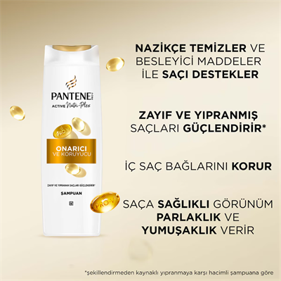 Pantene Şampuan Onarıcı & Koruyucu 625 ml