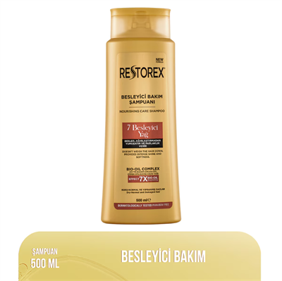 Restorex Şampuan 500 Ml 7 Besleyici Yağ