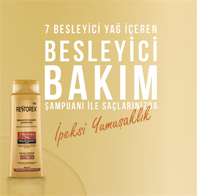 Restorex Şampuan 500 Ml 7 Besleyici Yağ