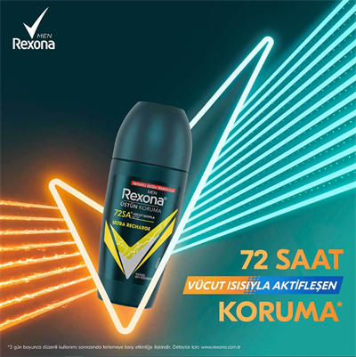 Rexona Ultra Recharge Erkek Roll-On Deodorant 50 ml
