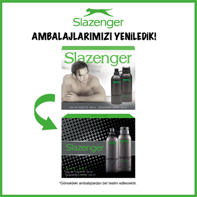 Slazenger Active Sport Yeşil Erkek Parfüm EDT 125 ml & Deodorant 150 ml Set