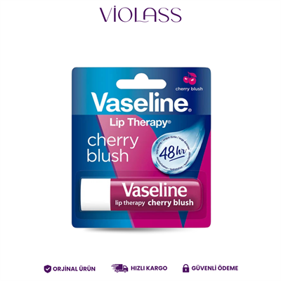 Vaseline Cherry Dudak Bakım Kremi ve Dudak Parlatıcısı 4.8 g