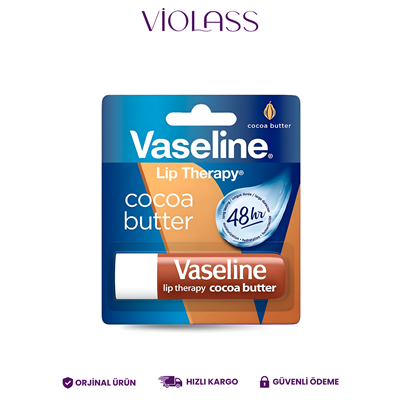 Vaseline Cocoa Dudak Bakım Kremi ve Dudak Parlatıcısı 4.8 g