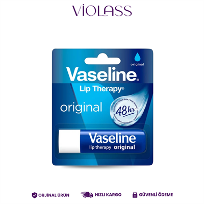 Vaseline Original Dudak Bakım Kremi ve Dudak Parlatıcısı 4.8 g