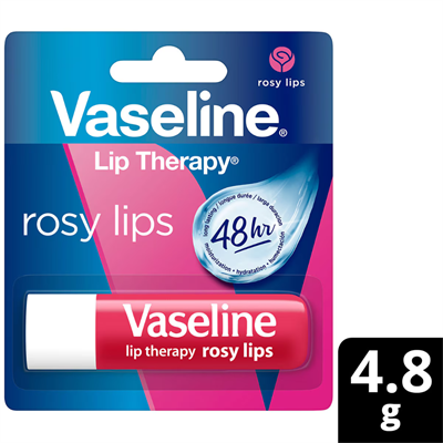 Vaseline Rosy Dudak Bakım Kremi ve Dudak Parlatıcısı 4.8 g